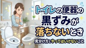 トイレの便器の黒ずみが落ちないとき
